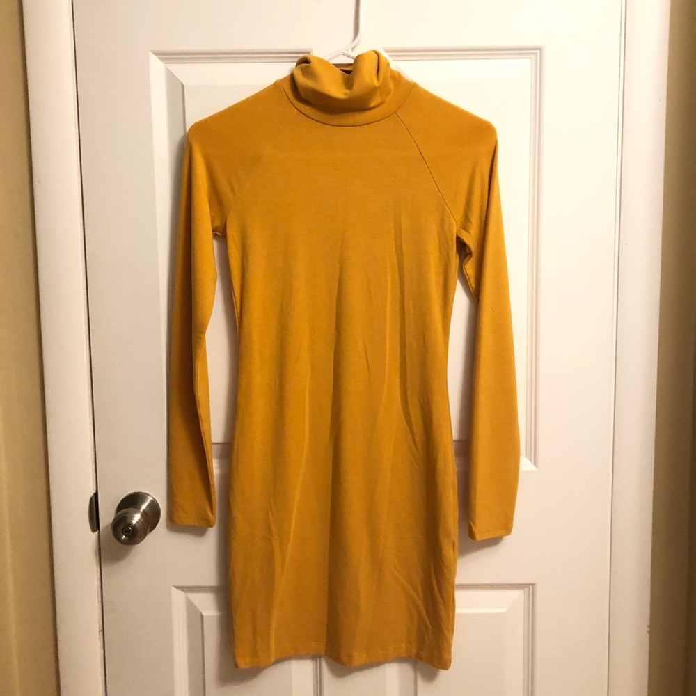 Turtleneck dress